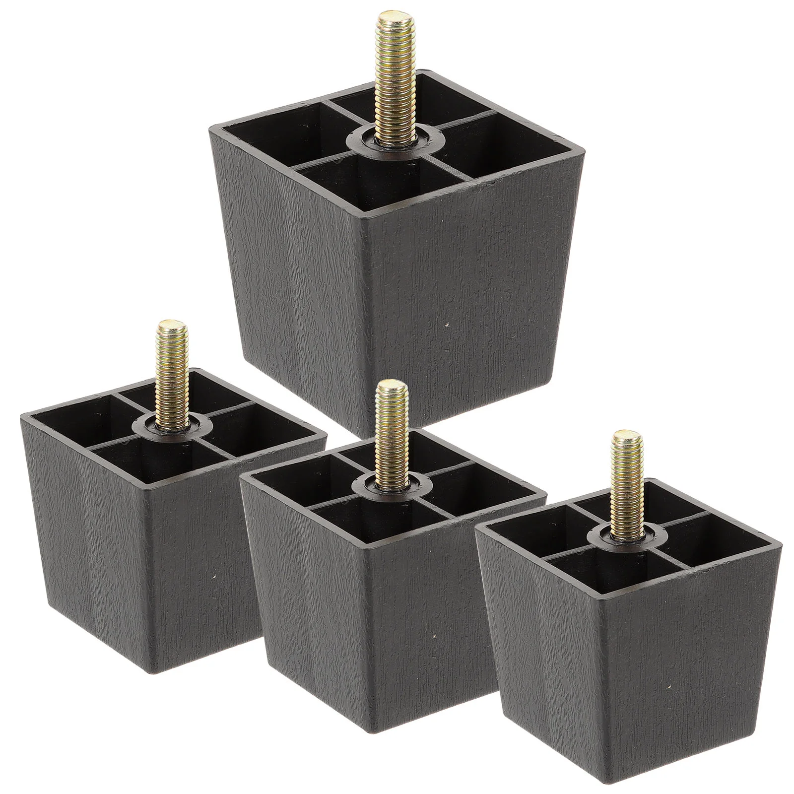 4 Pcs Table Legs Rubber Plastic Sofa Outdoor Furniture Cushions Chair Replacement