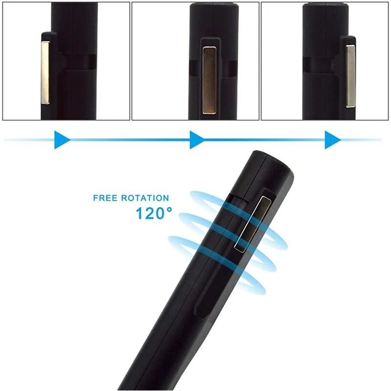 Portable LED Flashlight COB LED Work Light Camping Light Torch Auto Repair Light Emergency Light with Magnetic Base