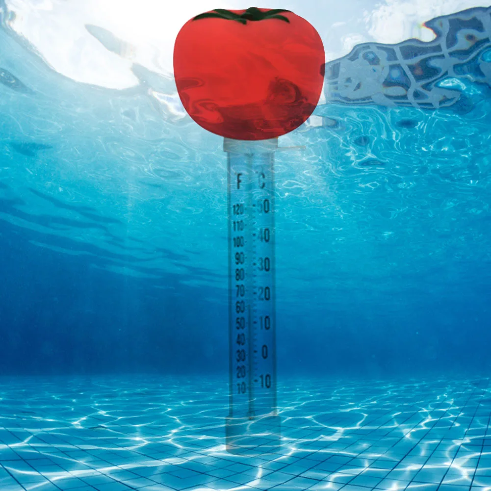 Cartoon Pattern Pool Water Temperature Meter Accurate Portable Water Temperature Measuring Meter Tool for Spa Fish Pond Aquarium