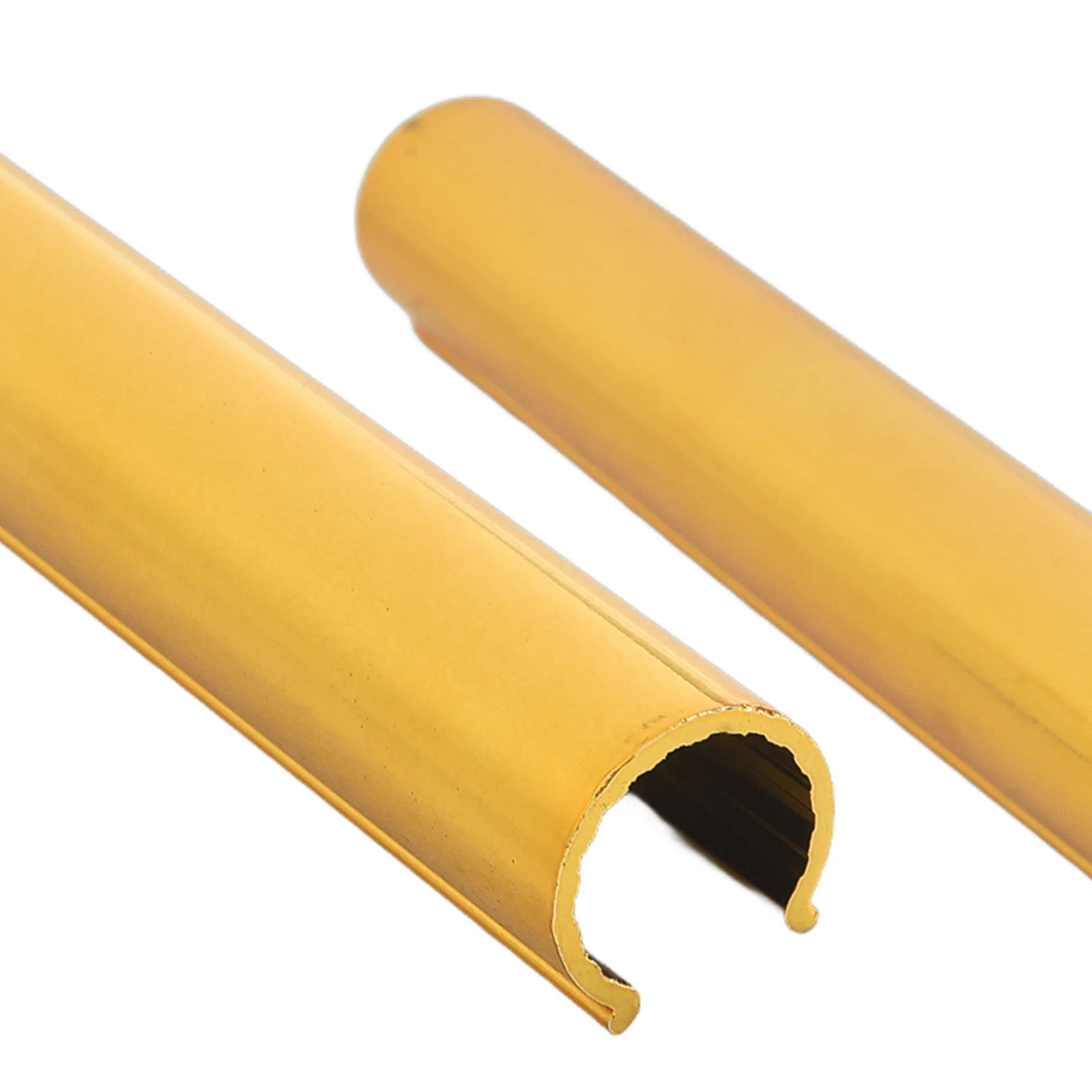Radiator Pipe Cover Sleeve Set 2 pcs with Collar Support for 15mm Pipes Compatible with Common Residential Installations