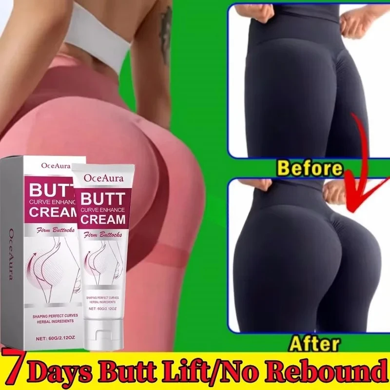 Buttock Lifting Cream for Women Hip Plump Growth Massage Firming Tightening Shaping Enlargement Cream Prevent Sagging Big Butt
