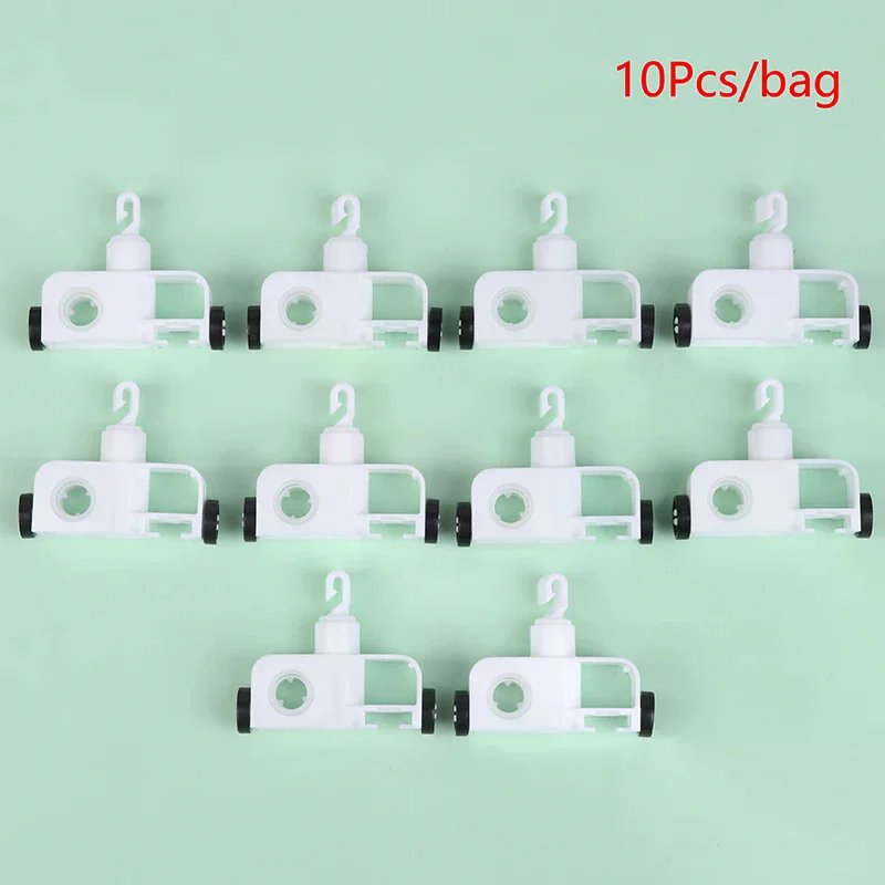 /PFU/Vertical Shutters Windows Blind Roller Pulley Vertical Blinds Holder Accessories 10Pcs