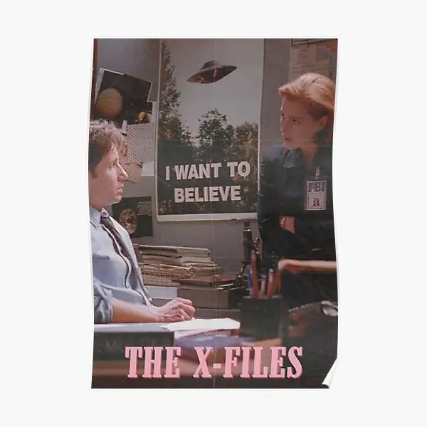 The X Files Vintage  Poster Picture Art Room Mural Wall Vintage Painting Funny Modern Home Decor Print Decoration No Frame