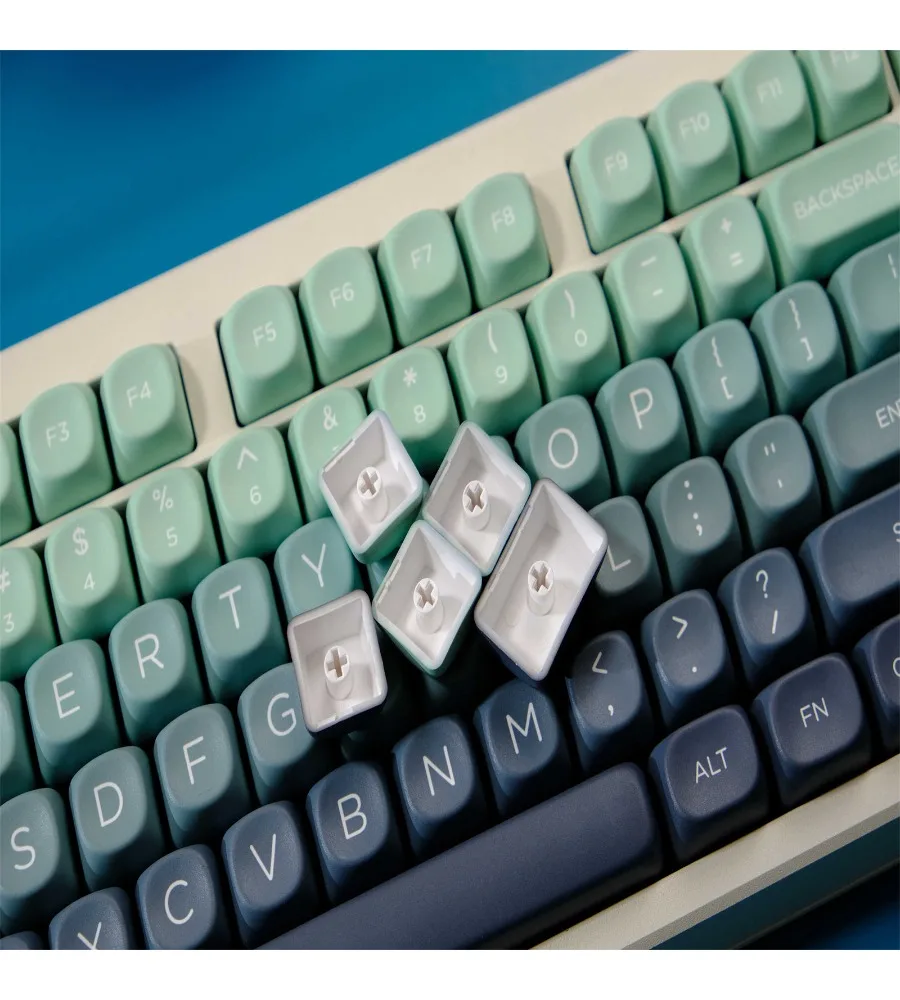 Keycap personalized sublimation process is suitable for a variety of mechanical keyboards Botanical garden keycaps 126 keys PBT