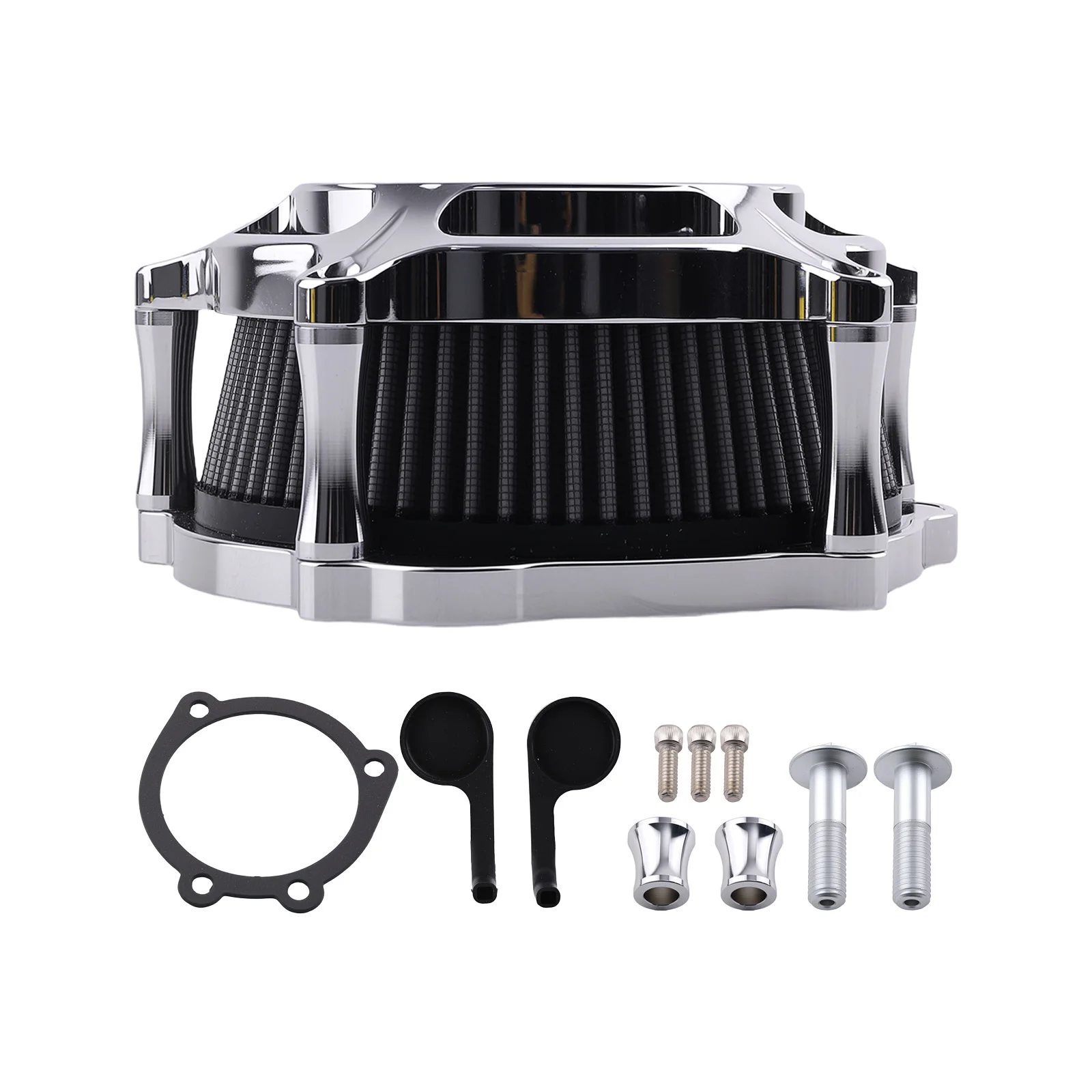 

Performance Air Cleaner Kit for Harley XL Sportster 883 1200 2004-up Chrome