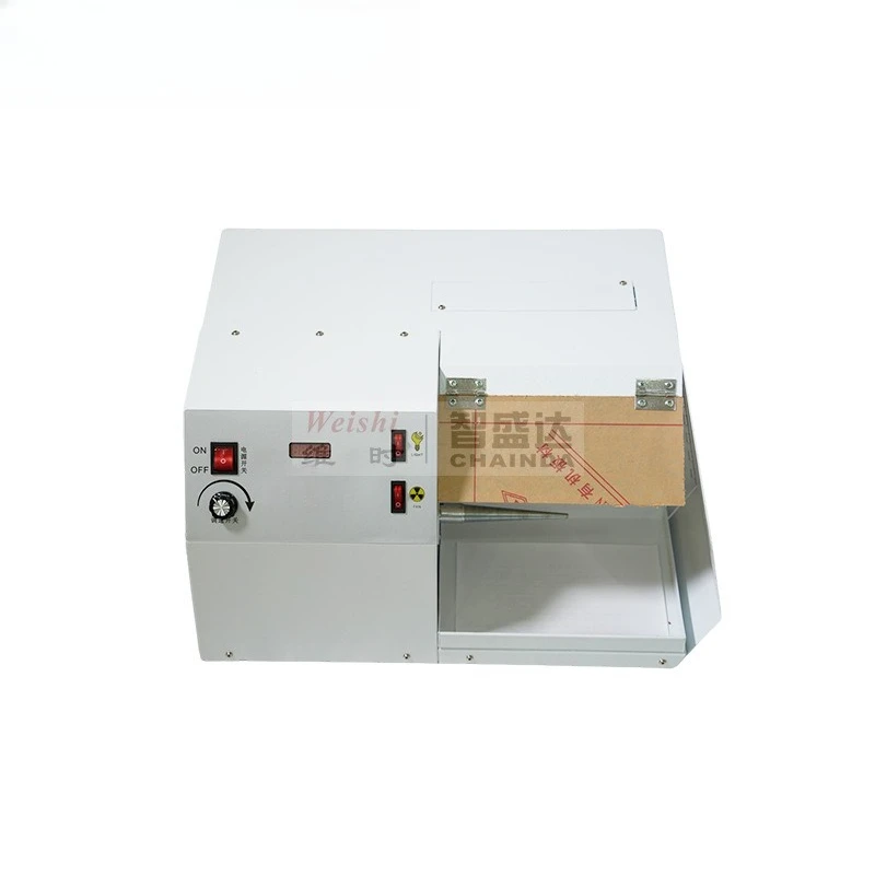 Frequency conversion vacuum cloth wheel machine, adjustable speed desktop polisher variable speed with light