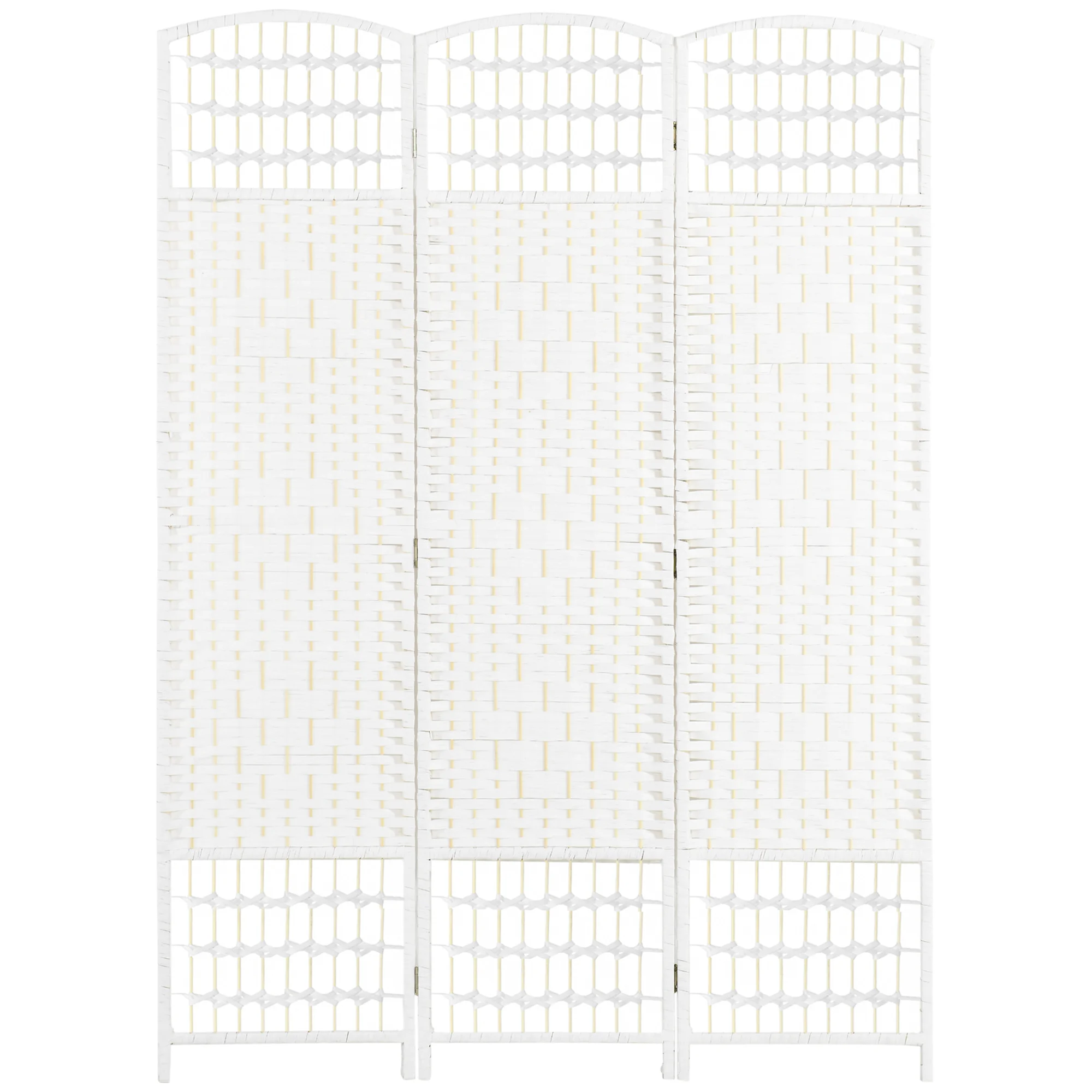 Homcom Opklapbaar kamerscherm met 3 panelen 120X170 cm voor woonkamer
