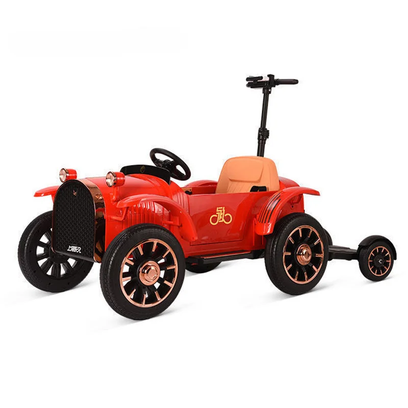 The Factory'S Best-Selling Four-Wheel Electric Toy Car Can Be Remotely Controlled And Swung.