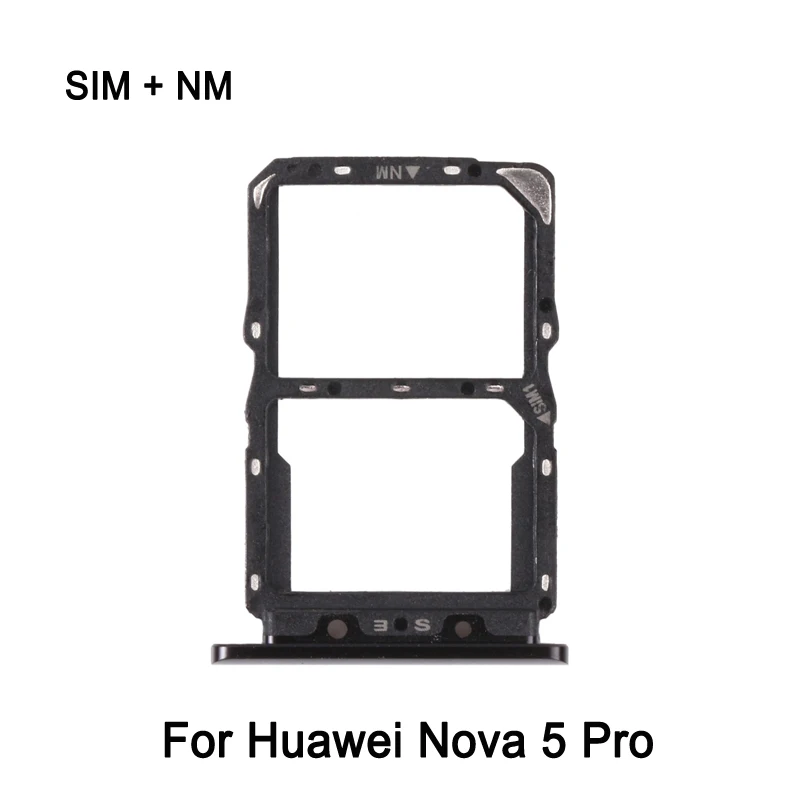 For Huawei Nova 5 Pro SIM Card Tray + NM Card Tray Replacement Part