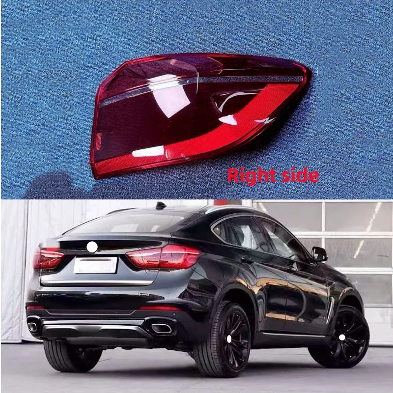 

Для BMW X6 F16 2014 2015 2016 2017 2018 задний фонарь стоп-сигналы корпус заднего фонаря замена стекла авто задняя крышка корпуса