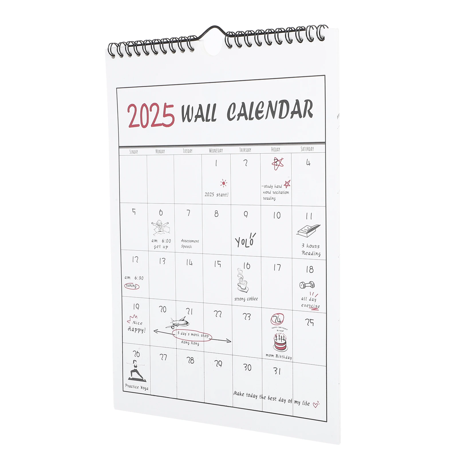 

Wall Mounted Calendar Sky Refrigerator Calendars Planner Board Creative Design Large Month Layout Office Calendar