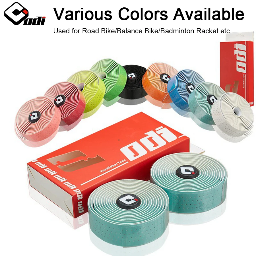 ODI Bike Handlebar Tape Professional Road Bike Wrap Non-slip Soft Cycling Balance Bar Tape PU/EVA Breathable Bicycle parts