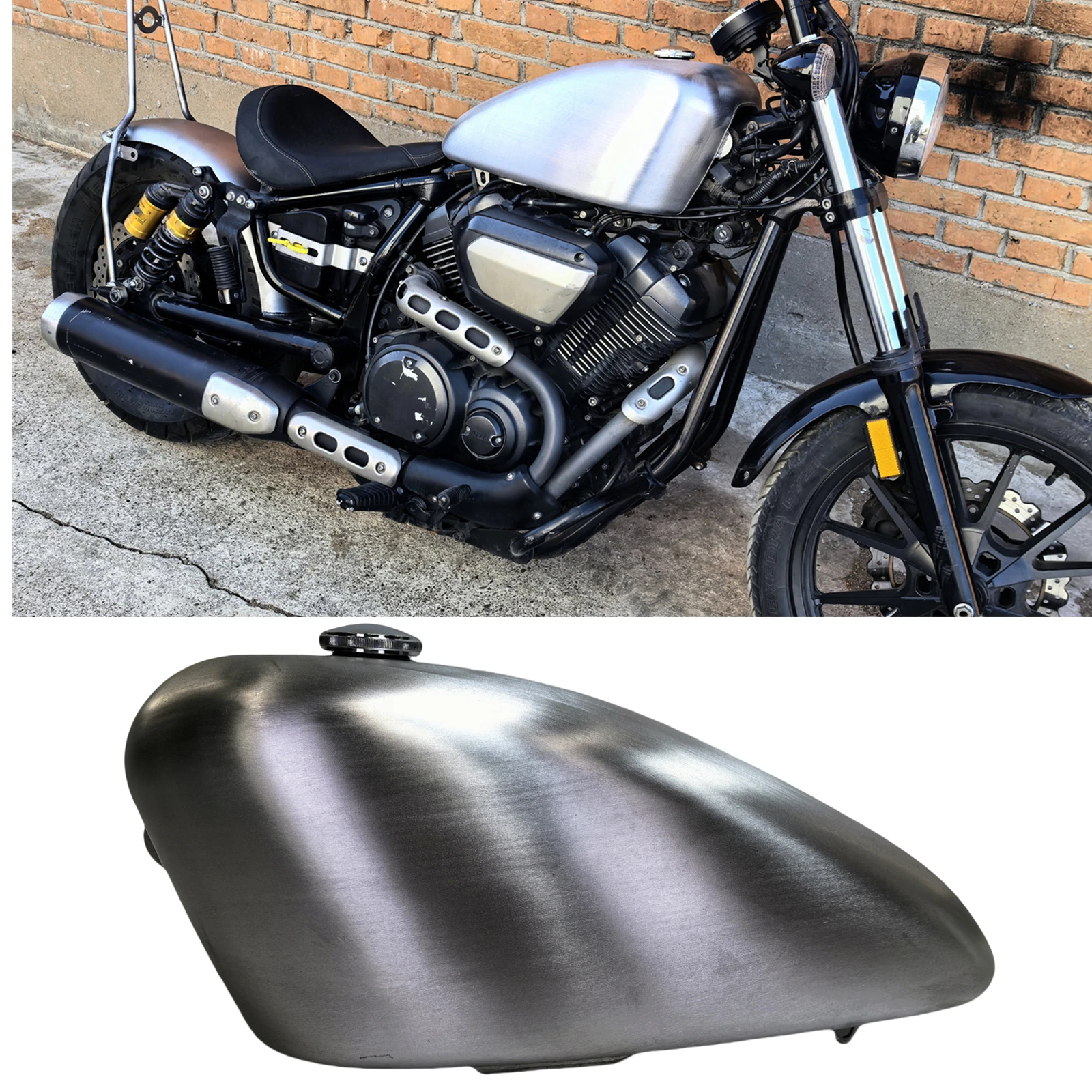 For Yamaha XV950 2014-2023 Motorcycle Petrol Gas Fuel Tank 14L