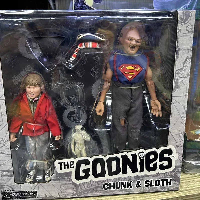 Genuien Neca 31472  Chunk & Sloth The Set Can Be An Action Figure Modle Figurine Ornament Collection Toys