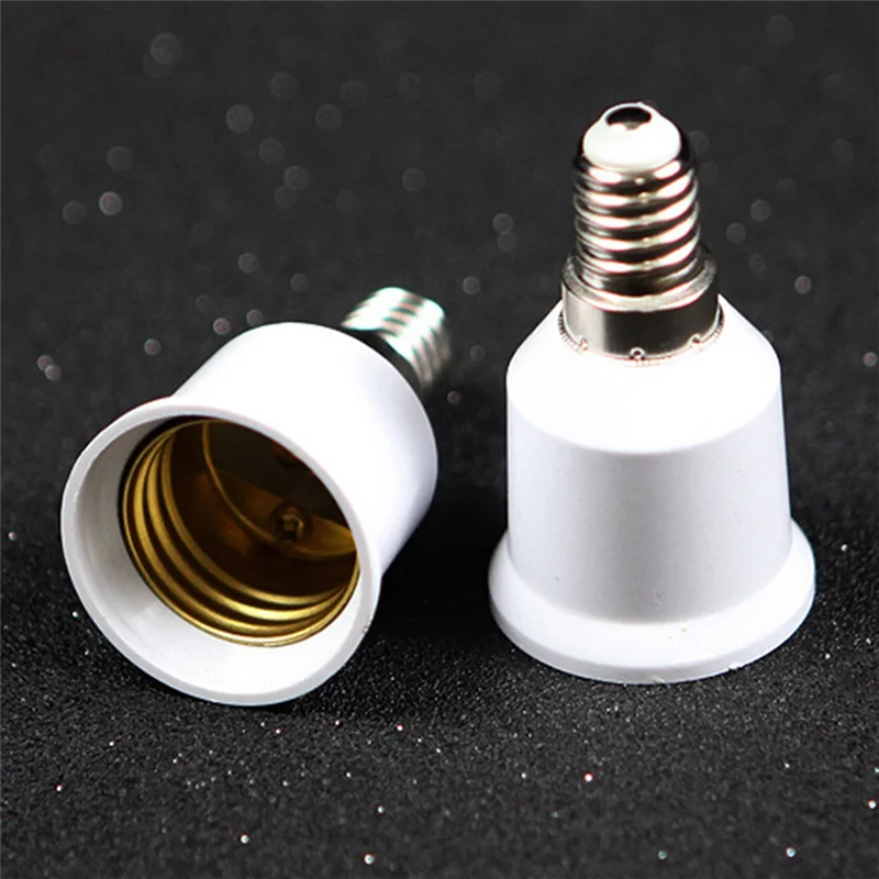

A44Z-50PCS Lamp Bulb Socket Converter Easy Installation Convenient Simple And Hassle-Free Installation E14 To E27 Adapter