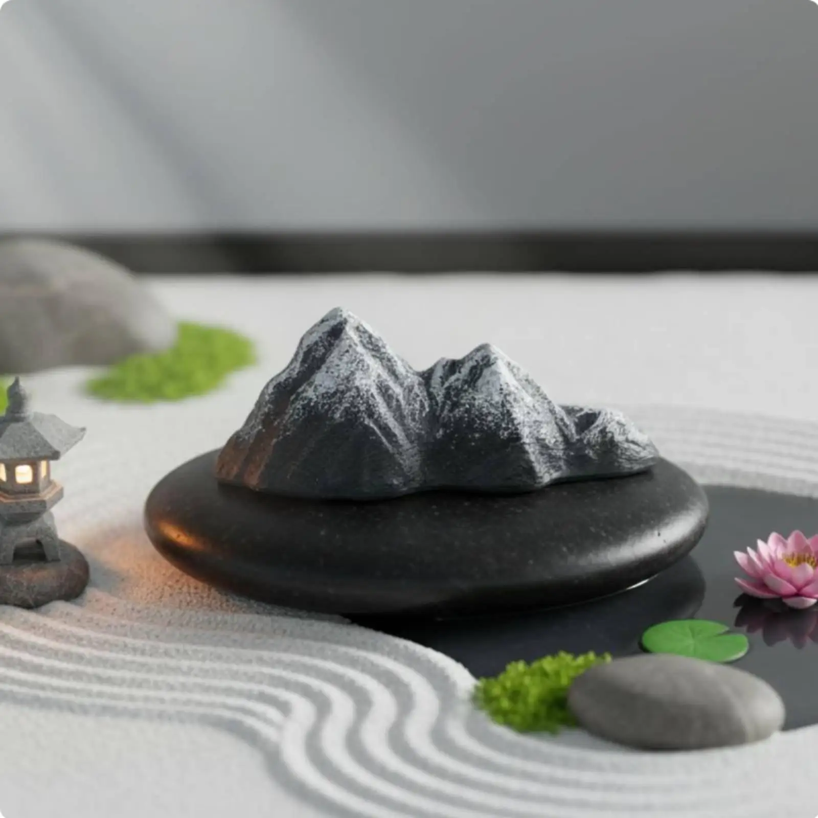 Aquarium Rockery PVC Stone Sculpture Fish Tank Accessory Ornament for Aquarium Decoration and Home Office Decor