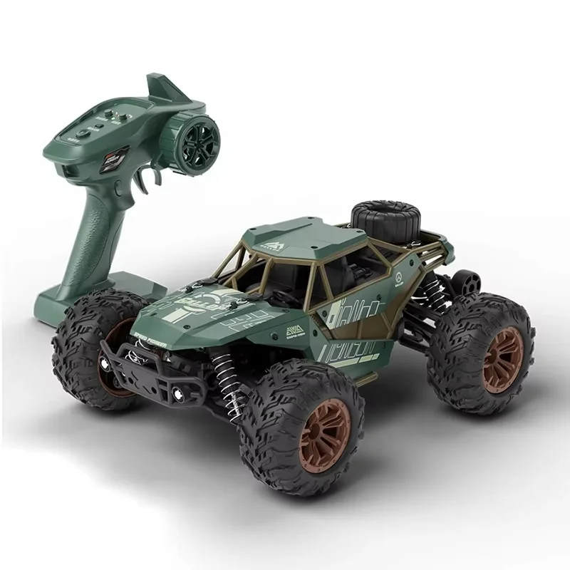 

High-Speed Off-Road RC Car for Boys - Four-Wheel Drive Remote Control Vehicle with Big Foot Climbing Feature Toy Car