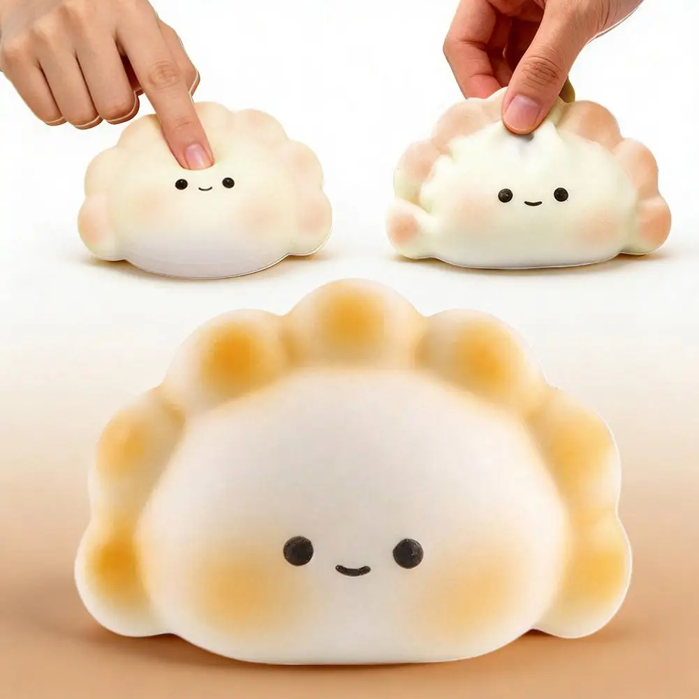 Squishy Simuliertes Knödel-Stressabbau-Spielzeug, weiches sensorisches Fidget-Quetschspielzeug für Teenager, Studenten, Büroangestellte, Partygeschenk – Detail 8