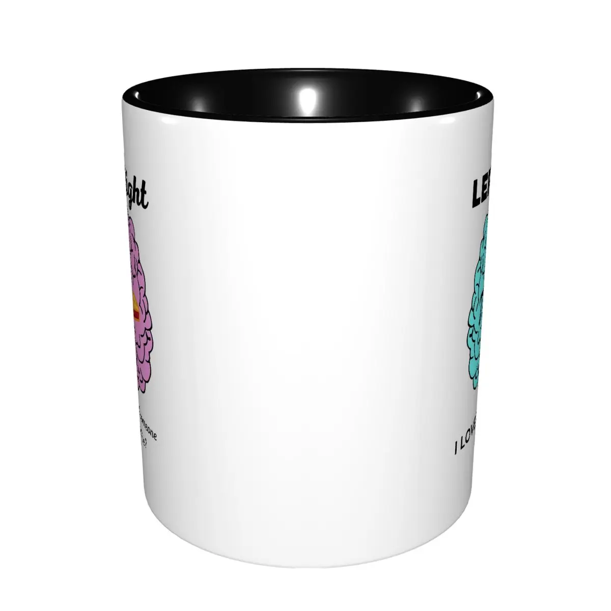 Left Right Brain Hemisphere Pi - Coffee Tea Joke 리뷰 및 가격