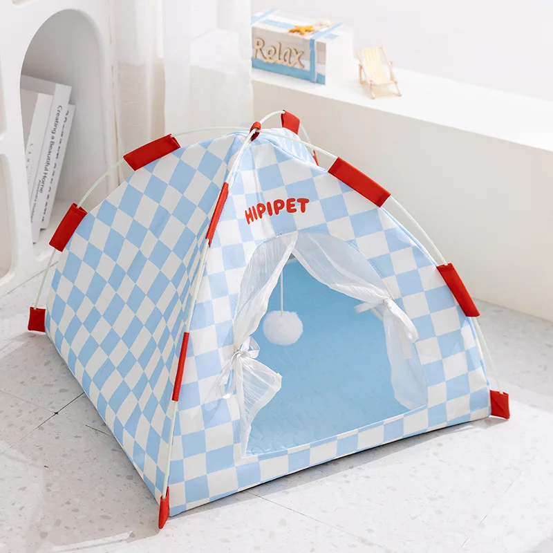 Casa de verano para gatos y perros pequeños – Colchoneta transpirable - imagen 2