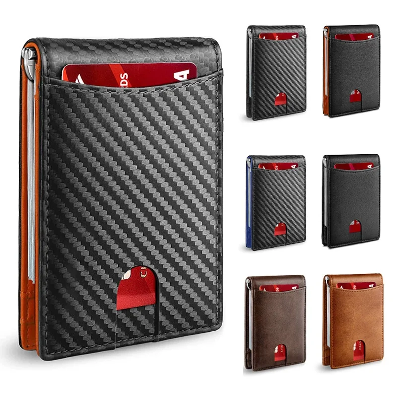 

1pc Men's Stylish Foldable Business Card Wallet with Multiple Card Slots