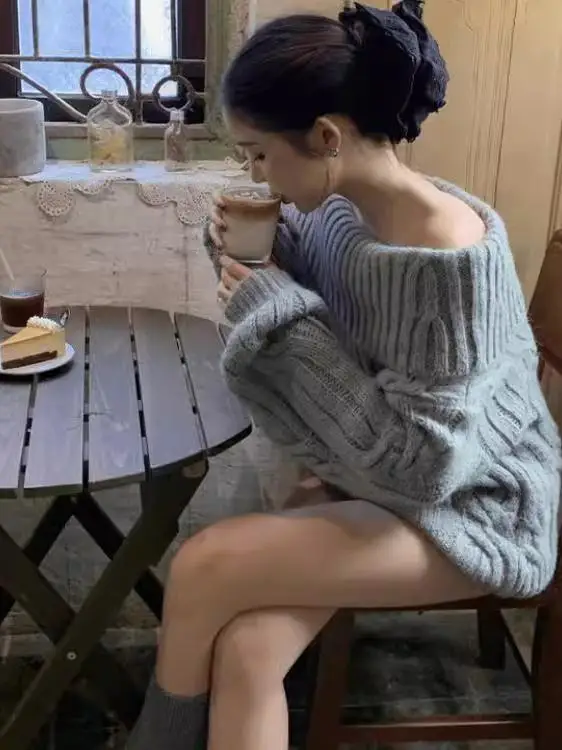 

Sweaters Jumpers Pullovers Women Grandma Jersey Multicolors Seam Athletic Colorful Warm Daily Sport Performance Streetwears Wild