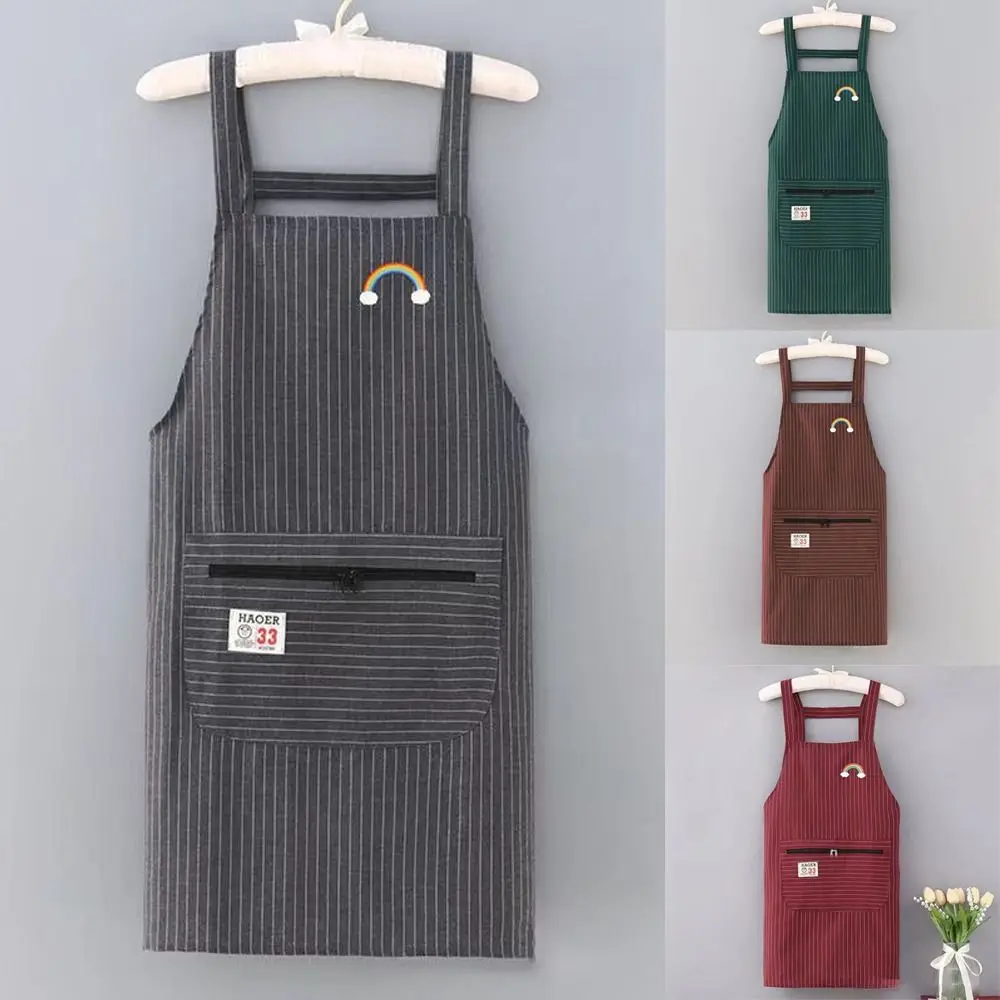 Cleaning Tools Waterproof Kitchen Apron Household Abrasion Resistant Antifouling Barista Apron Work Apron Restaurant