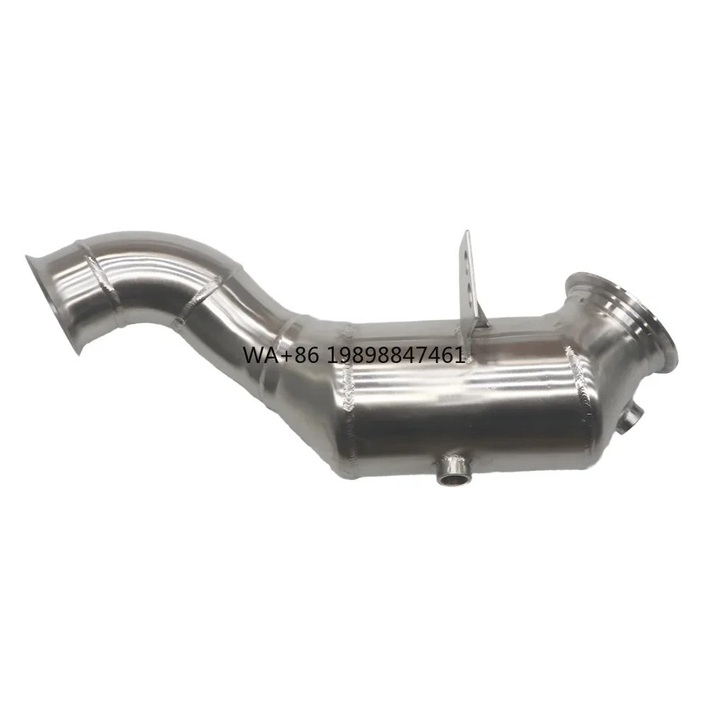 

For Benz C300 C200 C260 C300 E260 E300 GLK260 2014+ Downpipe W205 W212 W213 M274 Three Way Catalytic Converter Exhaust Downpipe