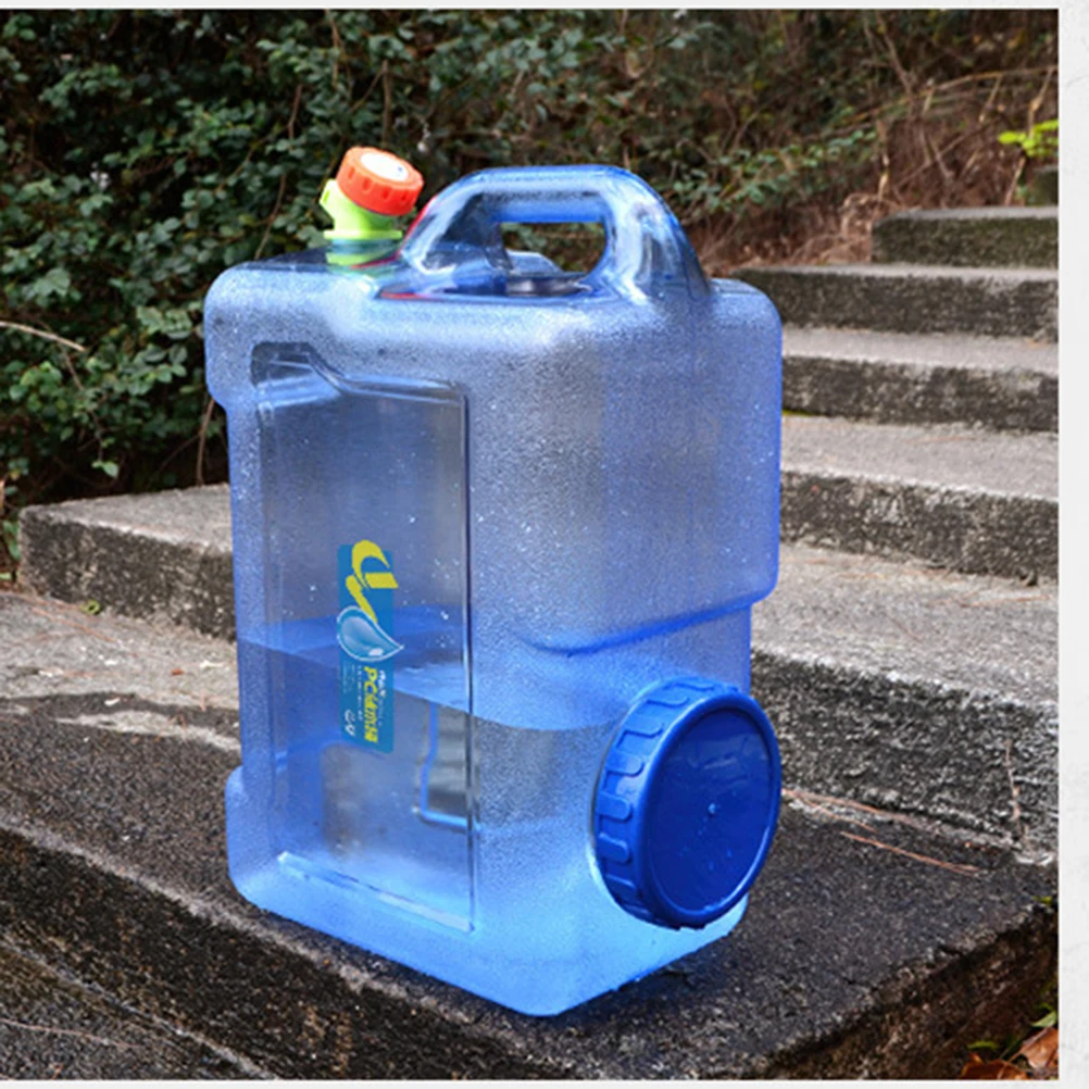 

8 L Pressurize Car Water Bucket Travel Pressurized Tank Camping Outdoor Container
