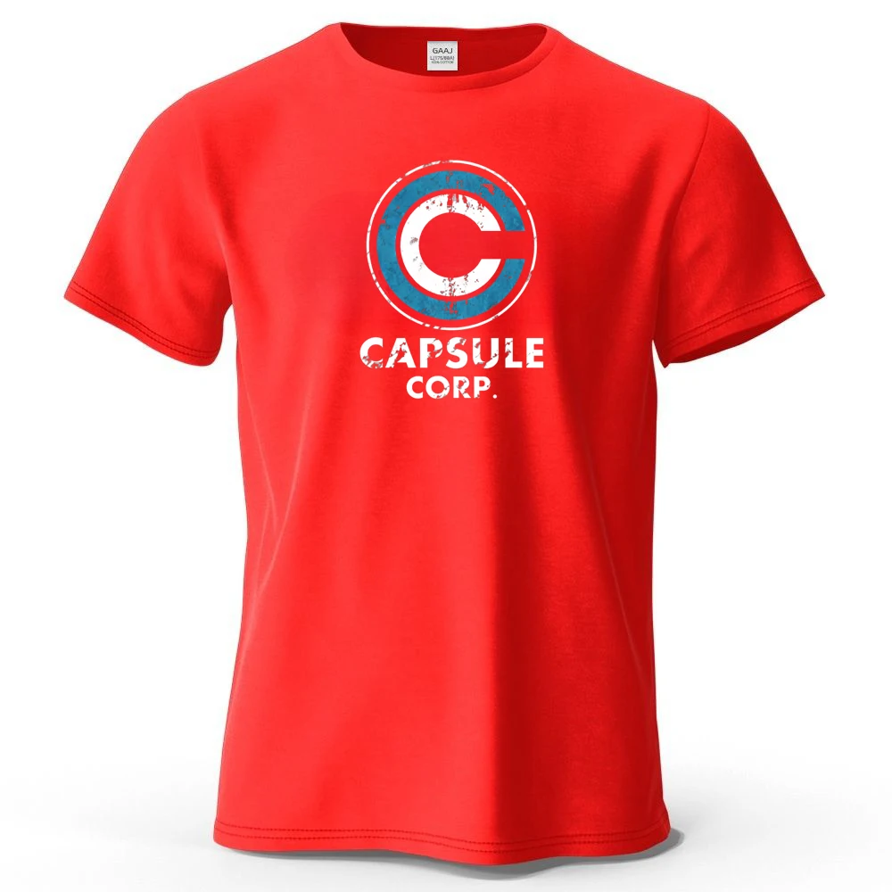 Capsule Corp Lustiges Druck-Japan-Anime-Herren-T-Shirt, Sommer-Streetwear-Oberteile, Modemarke, T-Shirt-Kleidung – Detail 6