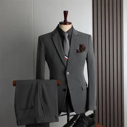 (13) Custom-made Large-size Suits for Men, Casual Business Suits for All Seasons