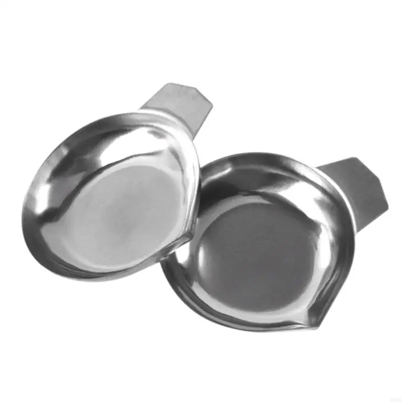 M6CF Portable Small Stainless Steel Weighing Pan Suitable for Digital Scale Jewelers Baking And Analysis Lab Technicians Use