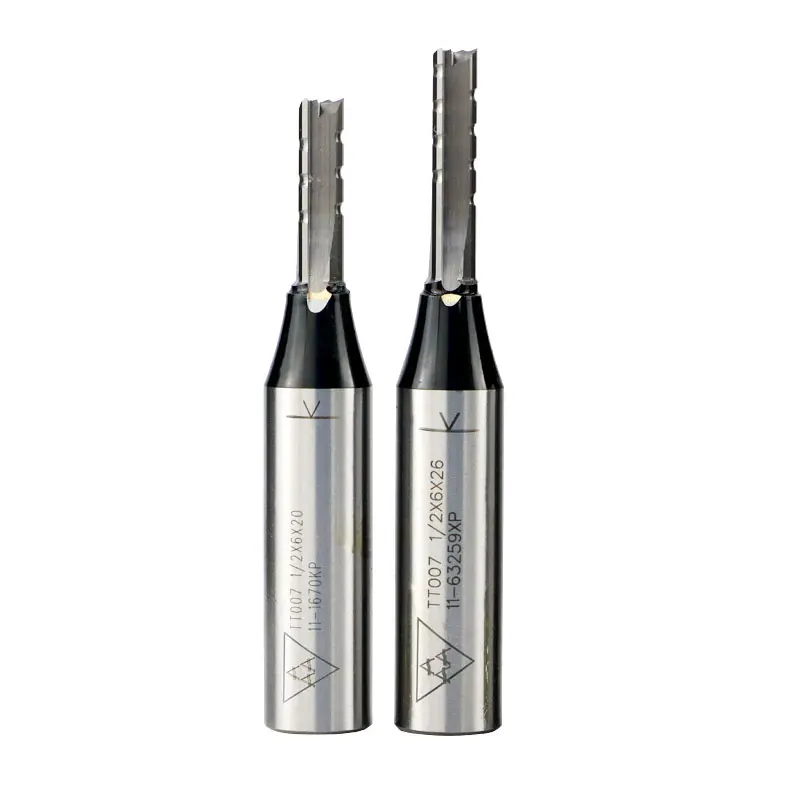 

LIVTER 1/2 Shank 3 Flute Slot Milling Cutter for Door Carving Cabinet Processing Machine