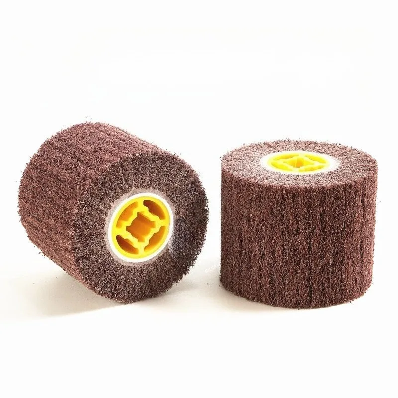 Stainless Steel Wire Drawing Wheel Nylon Polishing Wheel Abrasive Buffing Wheel For Drawing Machine