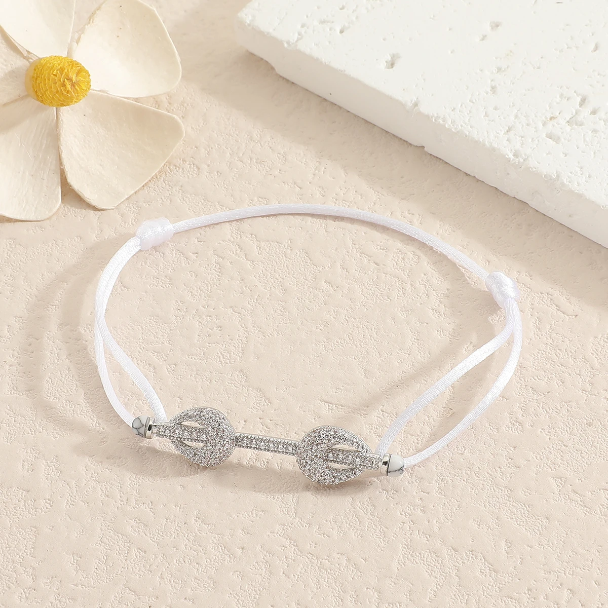 Fashion Sweet New Adjustable Rope Bracelet for Women Cute Bracelet Daily Wear Wedding Party Jewelry