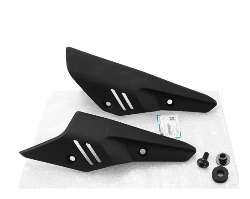 For CFMOTO Motorcycle Accessories CF400-8/8A Muffler Cover Exhaust Pipe Cover 450MT Plastic Decorative Panel