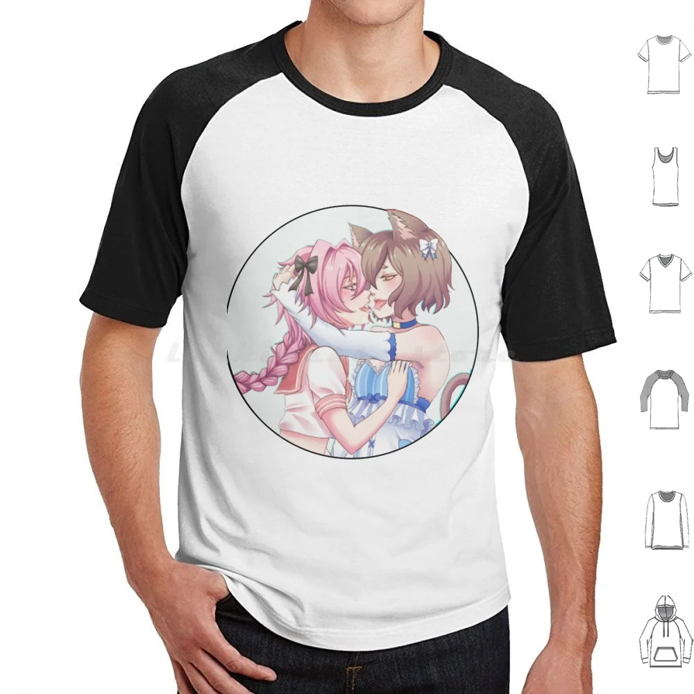 Astolfo X Felix Large Version T Shirt 6Xl Cotton Cool Tee Astolfo X Felix