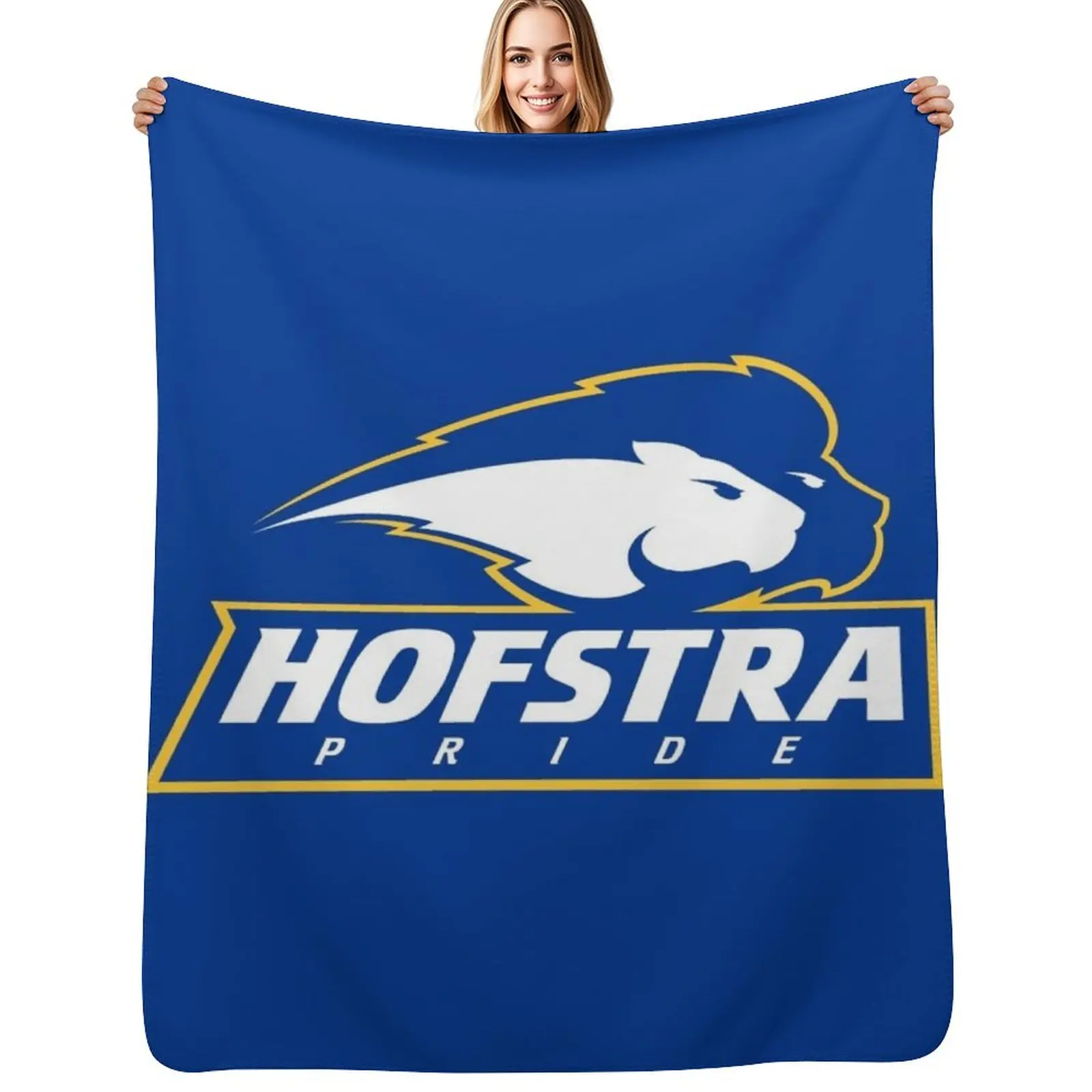 

Cool Hofstra Icon Throw Blanket Summer Beddings christmas decoration Comforter wednesday Blankets