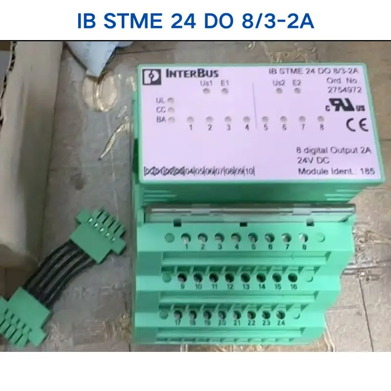اختبار مستعمل موافق PHOENIX وحدات IB STME 24 DO 8/3-2A 2754972
