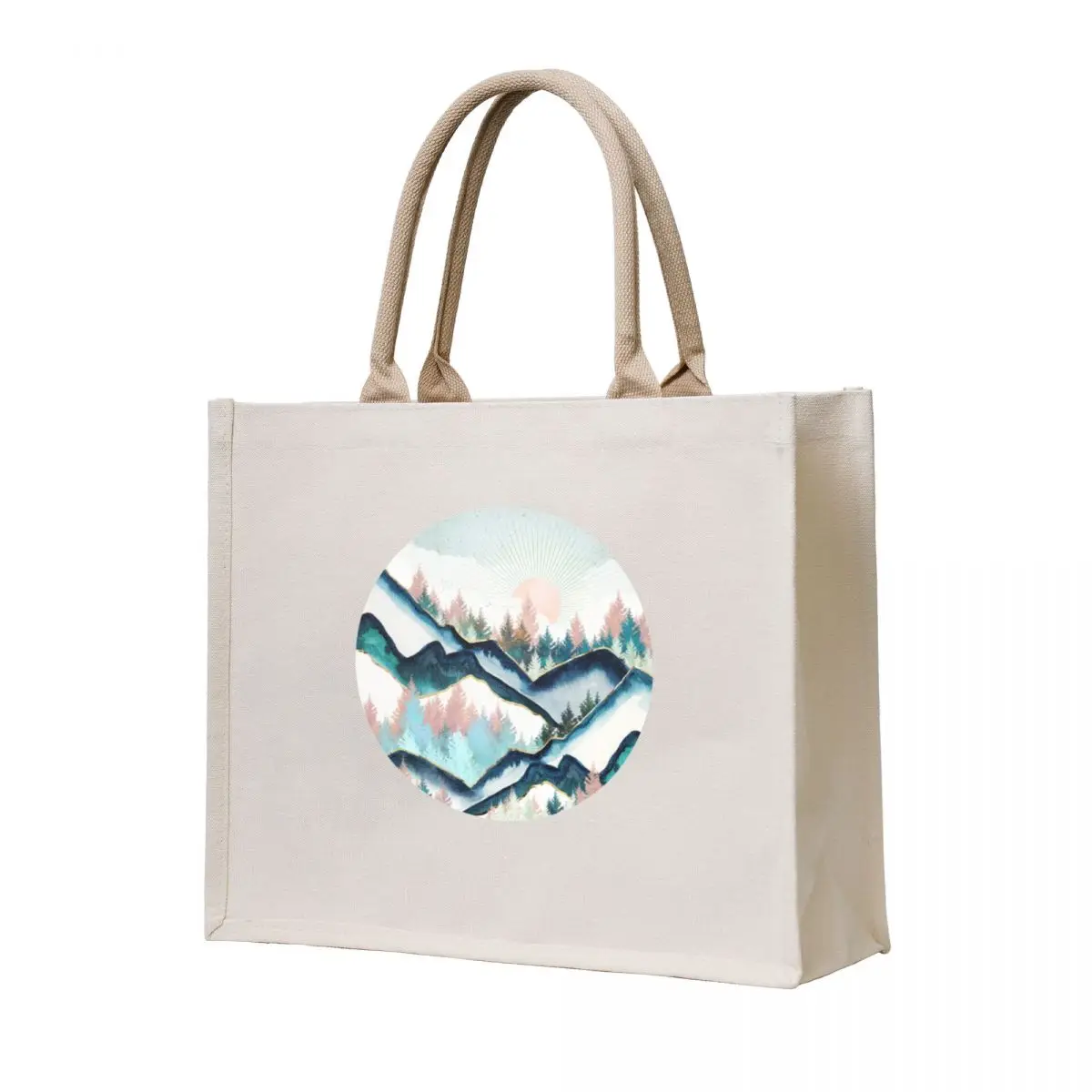

Winter Forest Tote Bag Lady bag canvas tote bags cute pouch bag