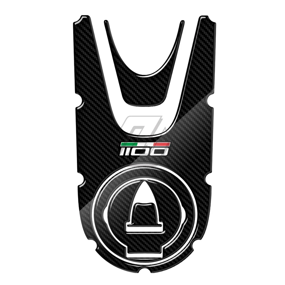 

3D Carbon-look Motorcycle Gas Cap Sticker Tank Pad Protector Case for Ducati Monster 1100 Evo 2008-2014