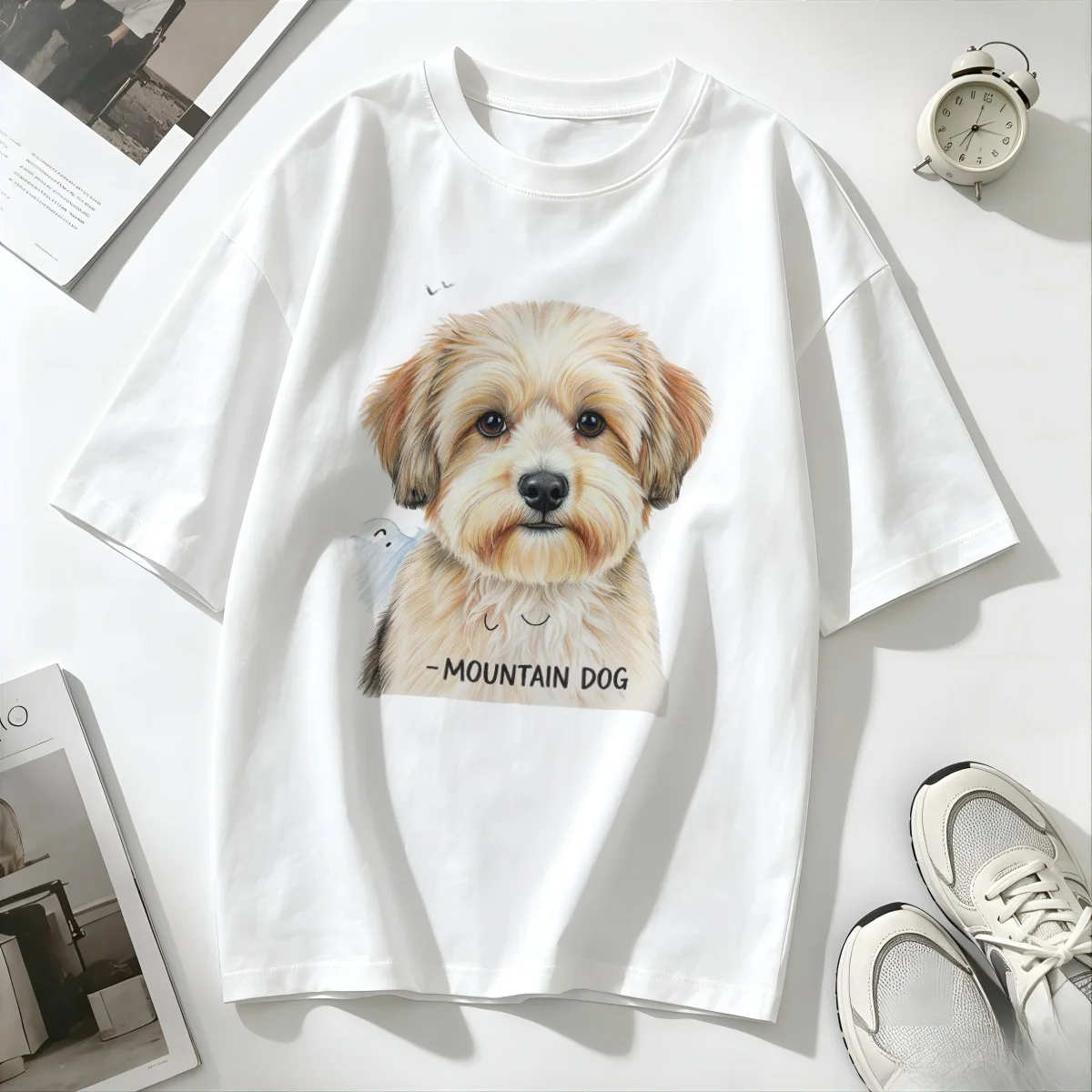 T-shirts d'automne harmonieux et équilibrés pour femme, proportionnels, symétriques, équitables, réguliers, uniformes, Cleanfit