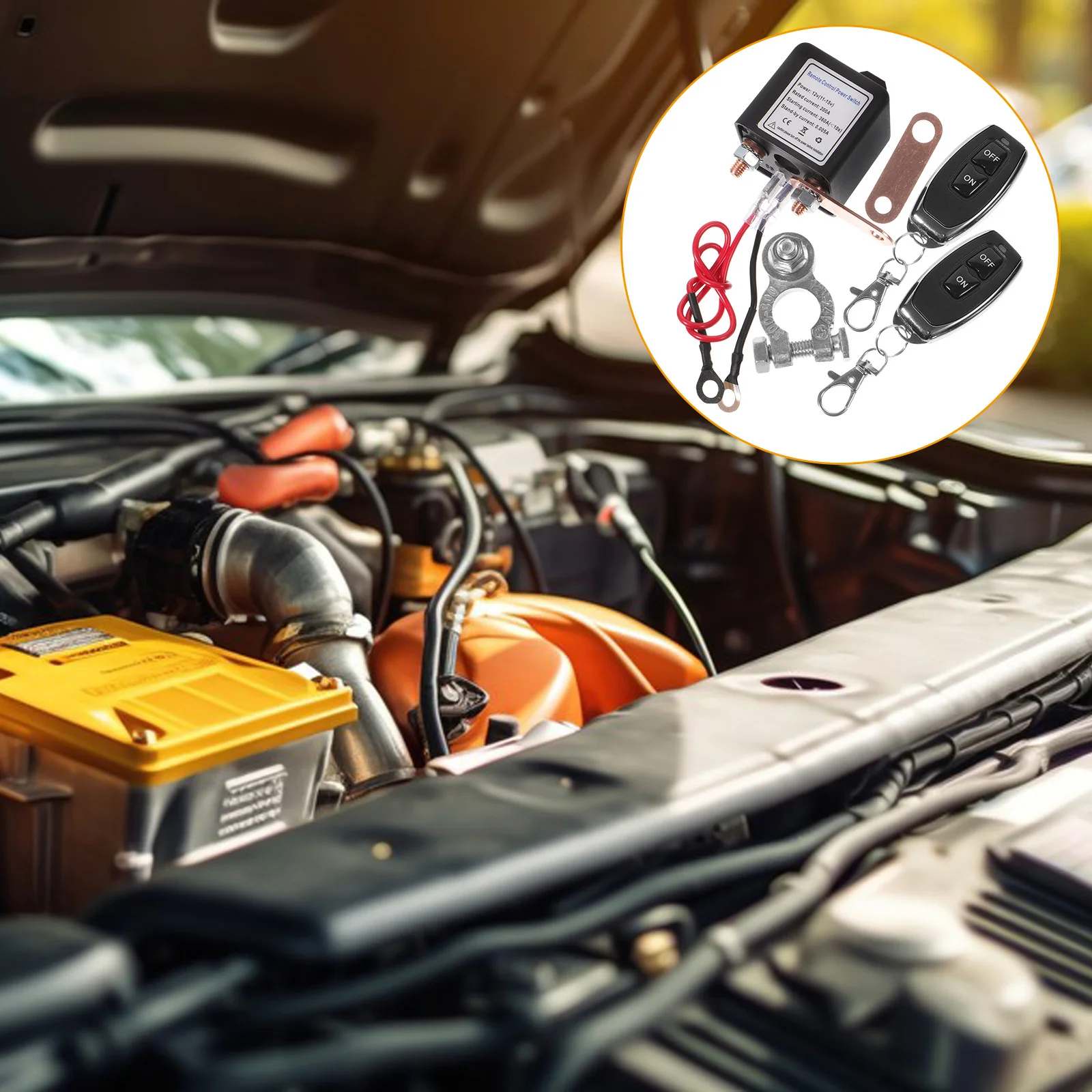 

1 комплект, беспроводной переключатель с дистанционным управлением, 12 В, автомобильный противоугонный выключатель для кемпера, прицепа, внедорожника