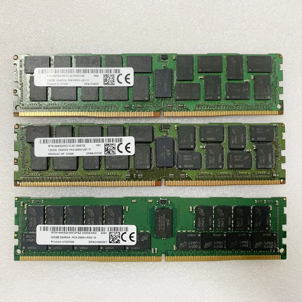 

1 шт. MTA144ASQ16G72LSZ 128 ГБ 128G DDR4 2666 МГц 2S4RX4 PC4-2666V ECC REG для серверной памяти MT, быстрая доставка, высокое качество