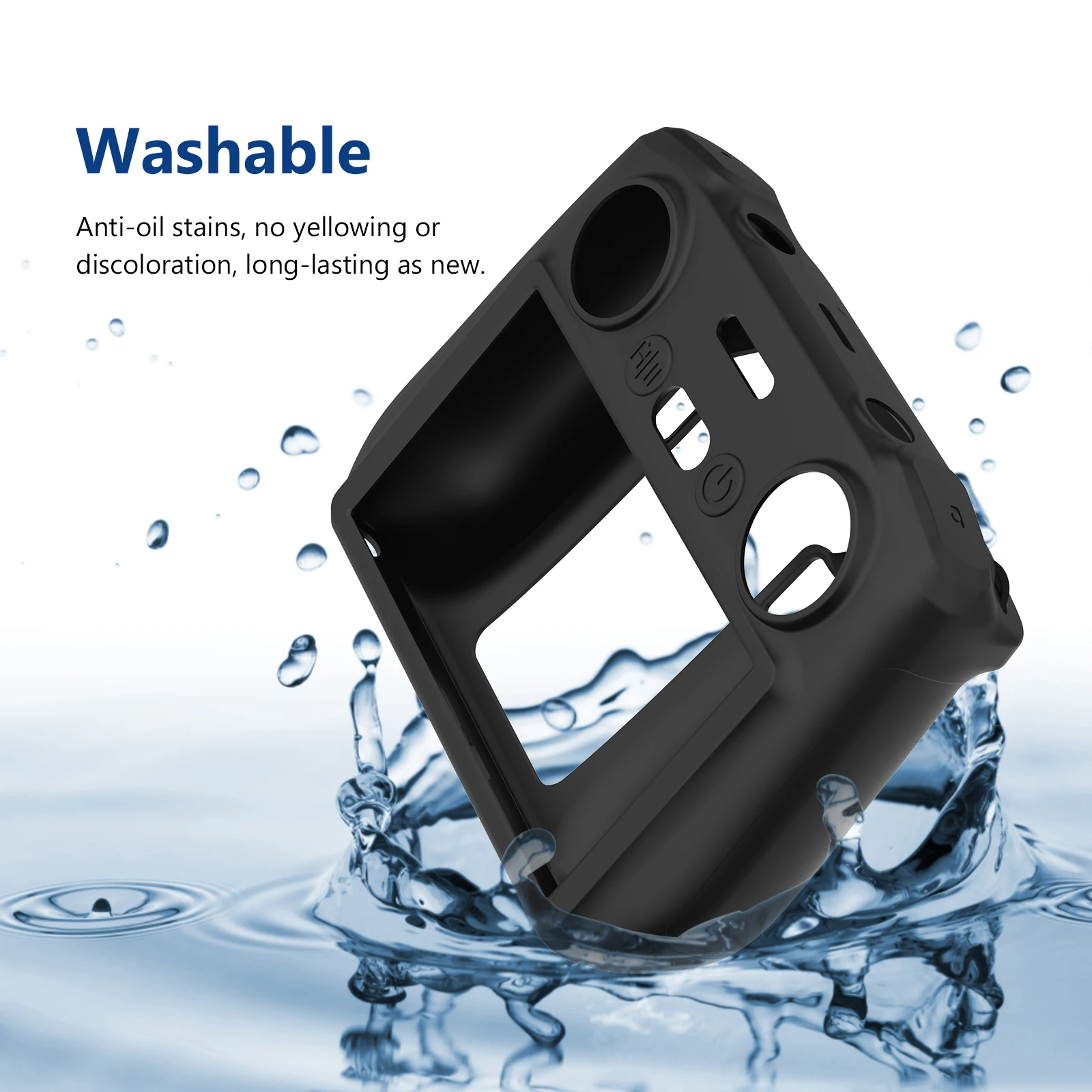 Siliconen Hoesje Voor Dji Rc/Rc 2(Air 3/Air 2S/Mini 3 Pro/Mavic 3 Pro/Classic/Mini 4 Pro) Beschermhoes Scherm Anti-Kras