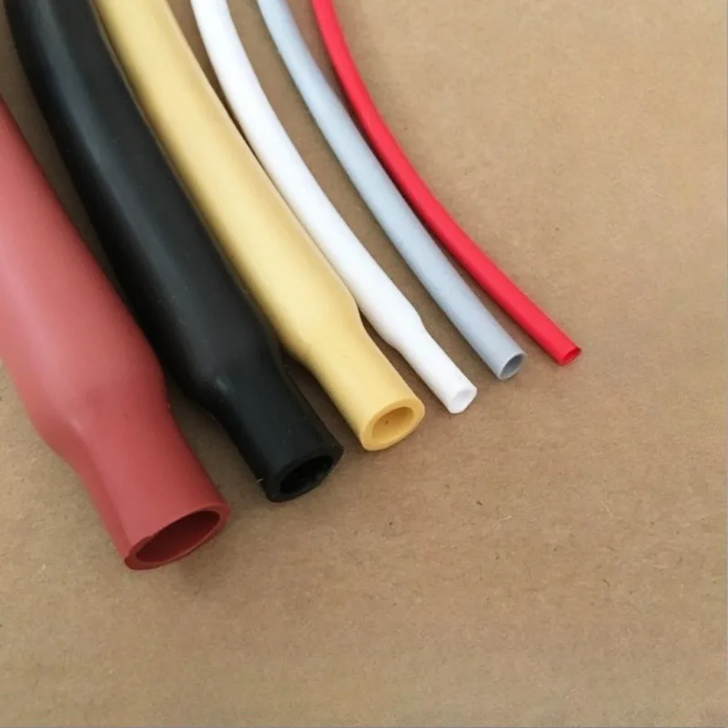 WESTCREEK 18mm 20mm 25mm ID Silicone Heat Shrink Tube Insulation Sleeve High Temp Resistant