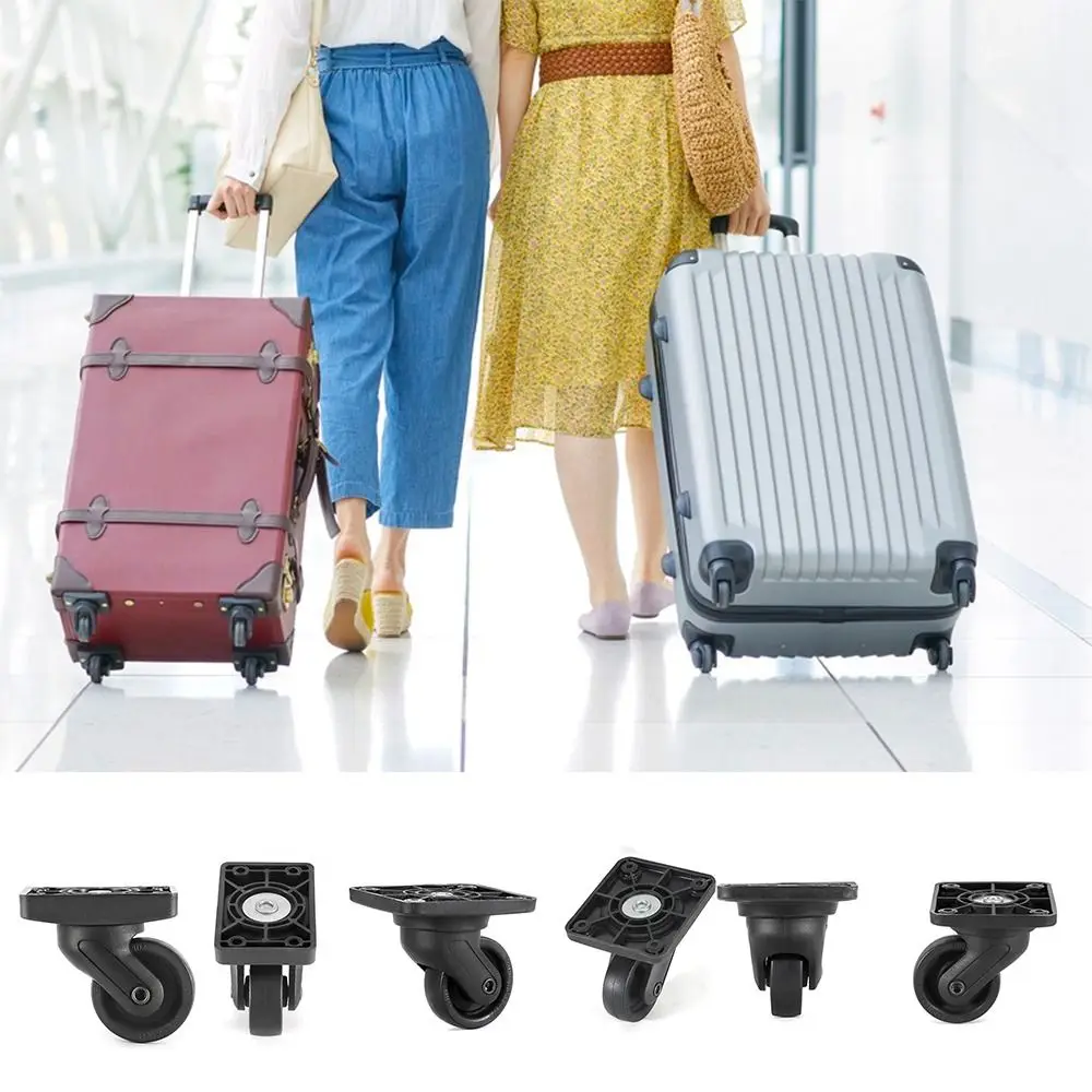 

Black Luggage Universal Wheel Caster Replacement Suitcase Pulley Wear-resistant Repair Trolley Bag Universal Wheel