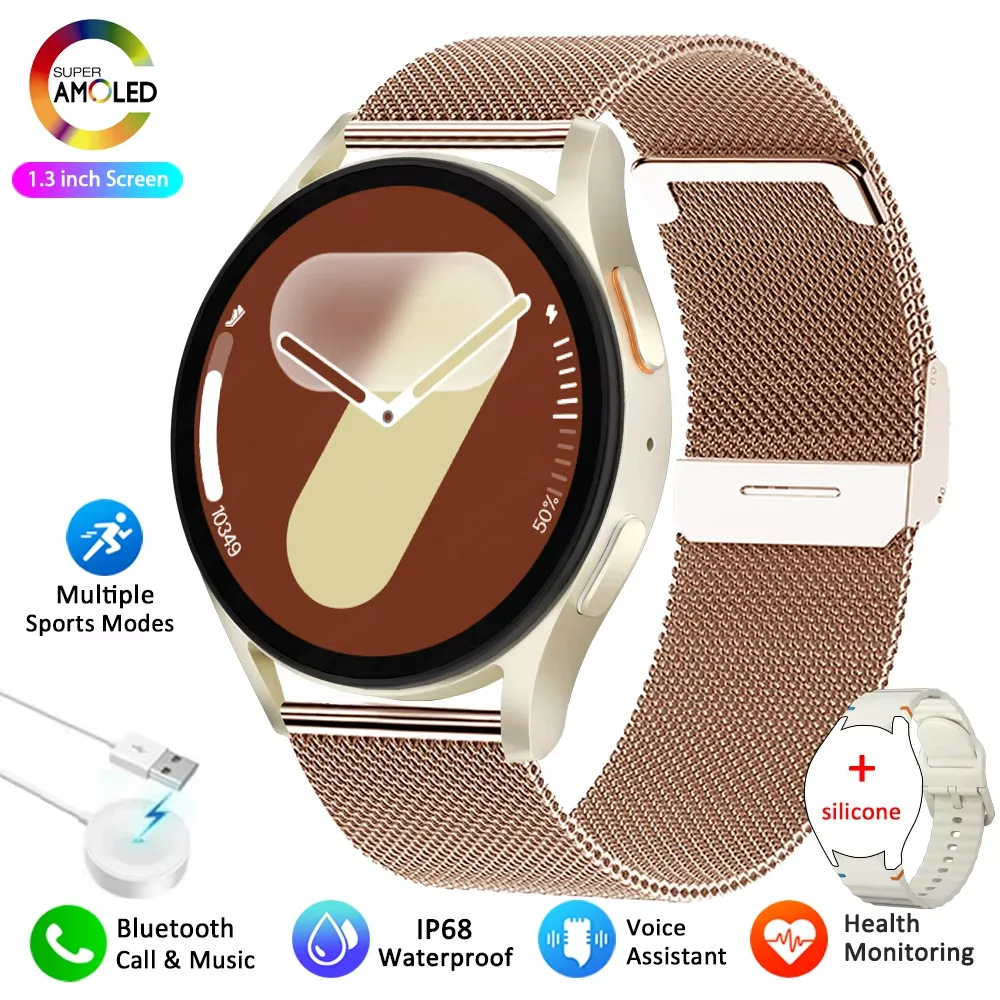 

SmartWatch Men HD AMOLED Voice Call NFC GPS Tracker Sports Watch Custom Dial for Oppo Reno 3 Pro LG K31 Rebel Huawei Mate 70