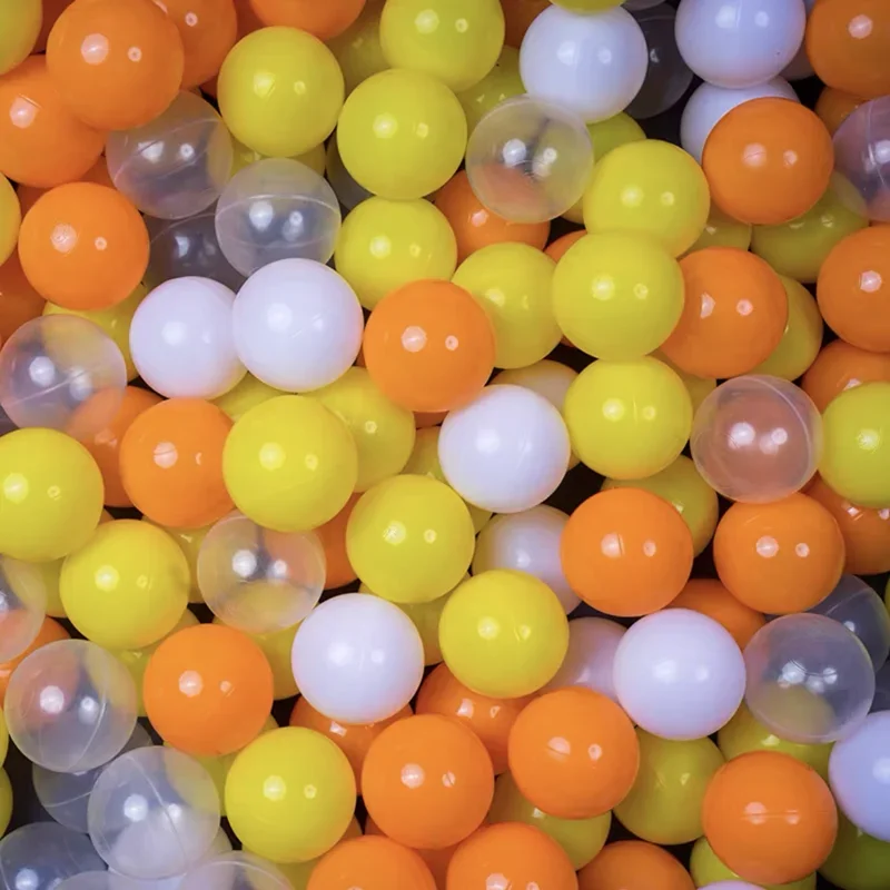50 stks Kleurrijke Liefde Ster Plastic Oceaan Ballenbakken Milieuvriendelijke Grappige Baby Kid Zwemmen Pit Spelen Speelgoed Water Zwembad Ocean Wave Ballen Geschenken