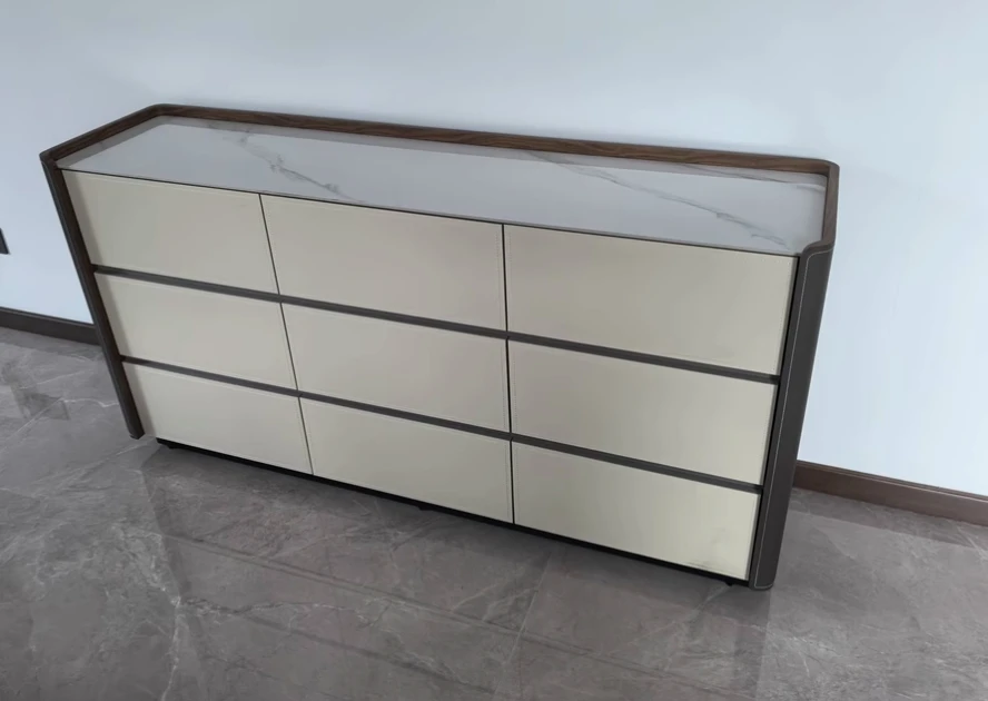 

HLZ Роскошный шкаф с девятью ящиками для спальни, прикроватная тумбочка для хранения, настенный ящик, высококачественный шкаф-витрина